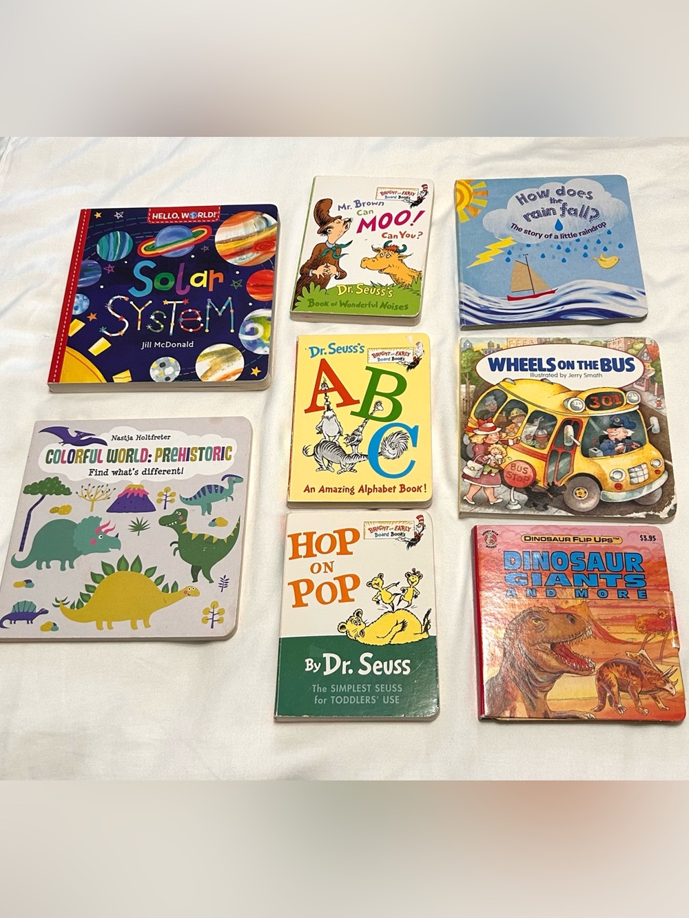 Baby & Toddler Books – Educational & Fun Board Book Collection – 8 Books